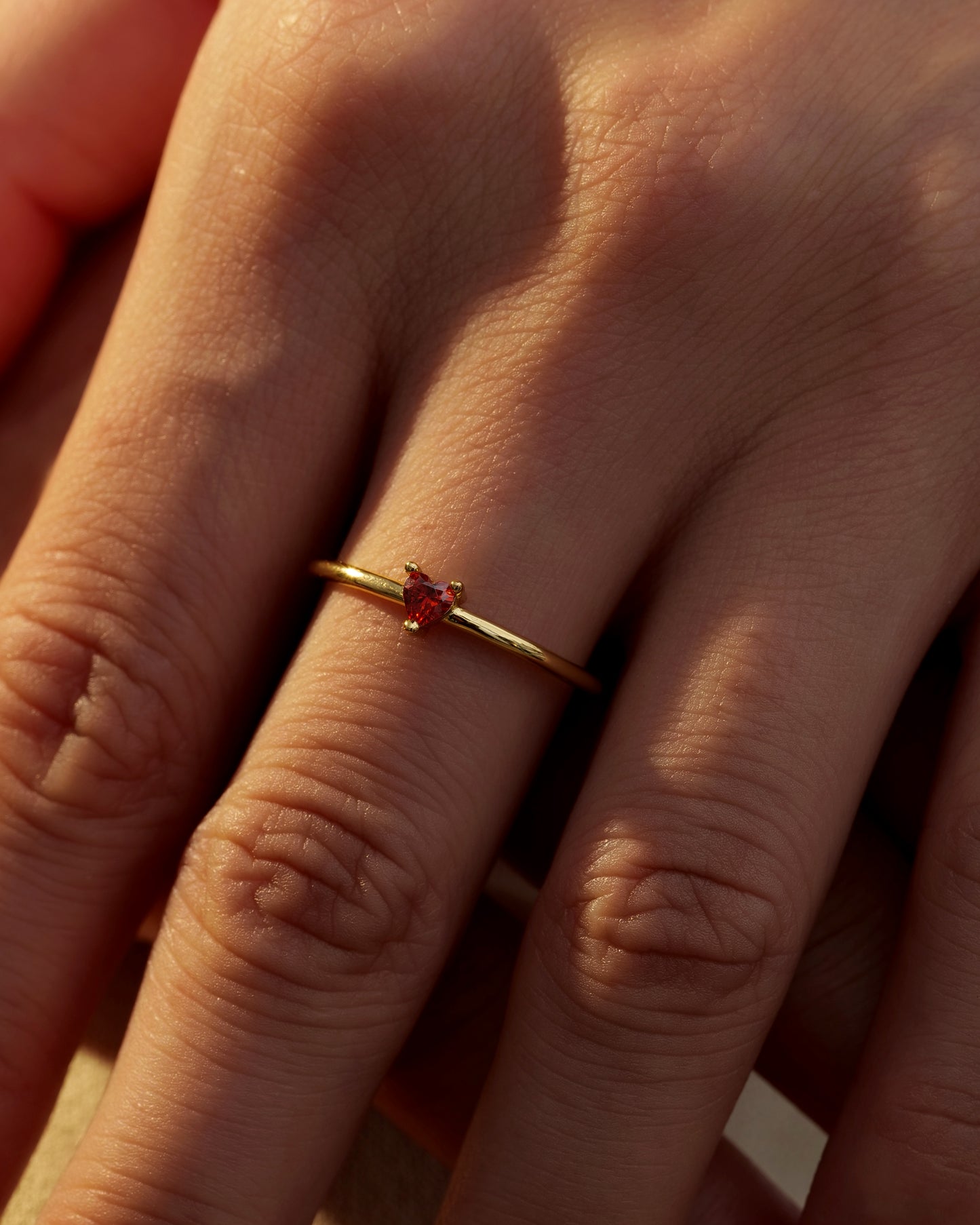 Anello Heartily ORO verde