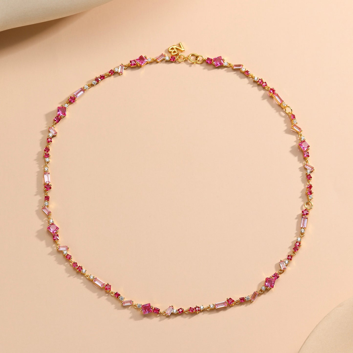 Collana Sparkle Deluxe ARGENTO Pastello