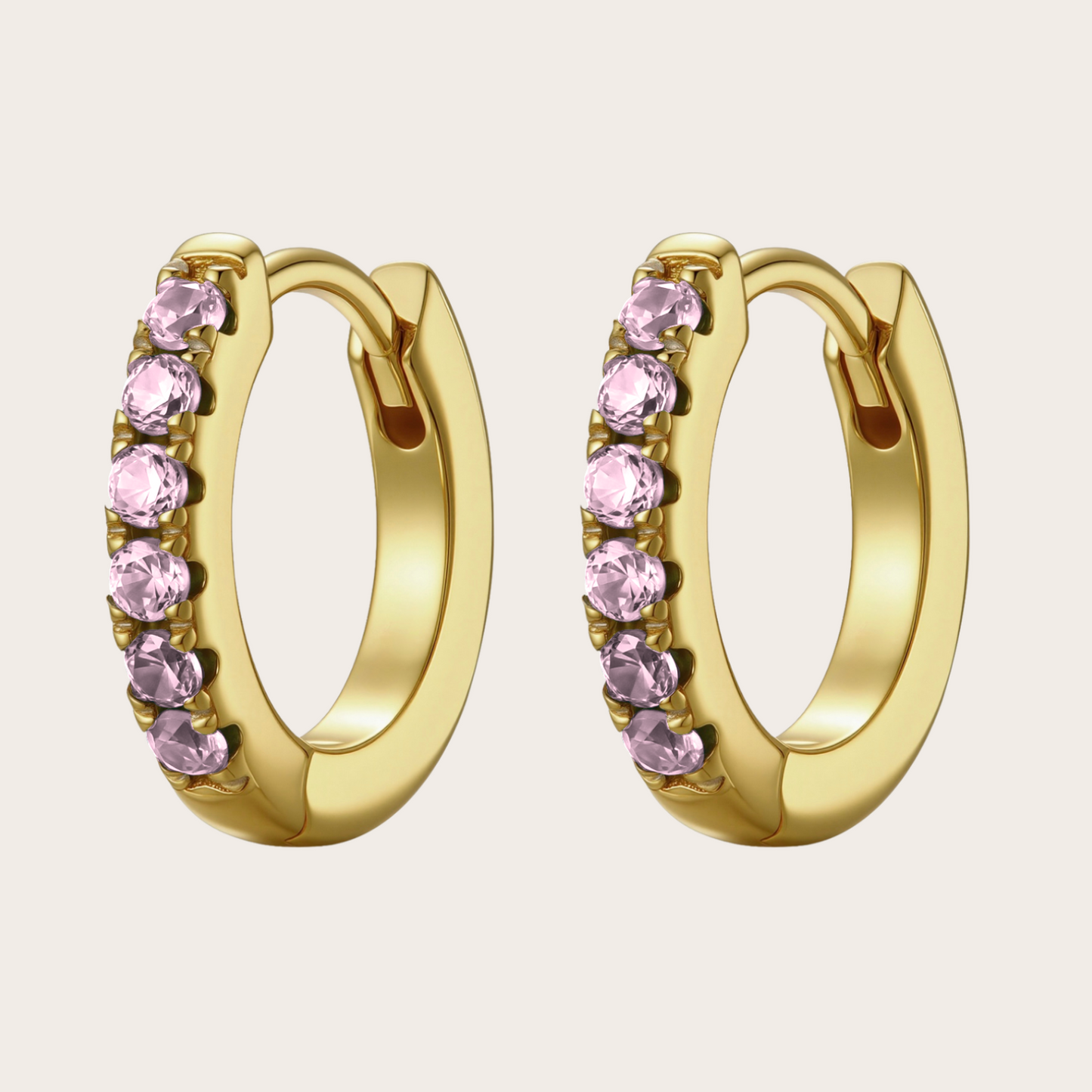 Hoops Infinity ORO rosa chiaro