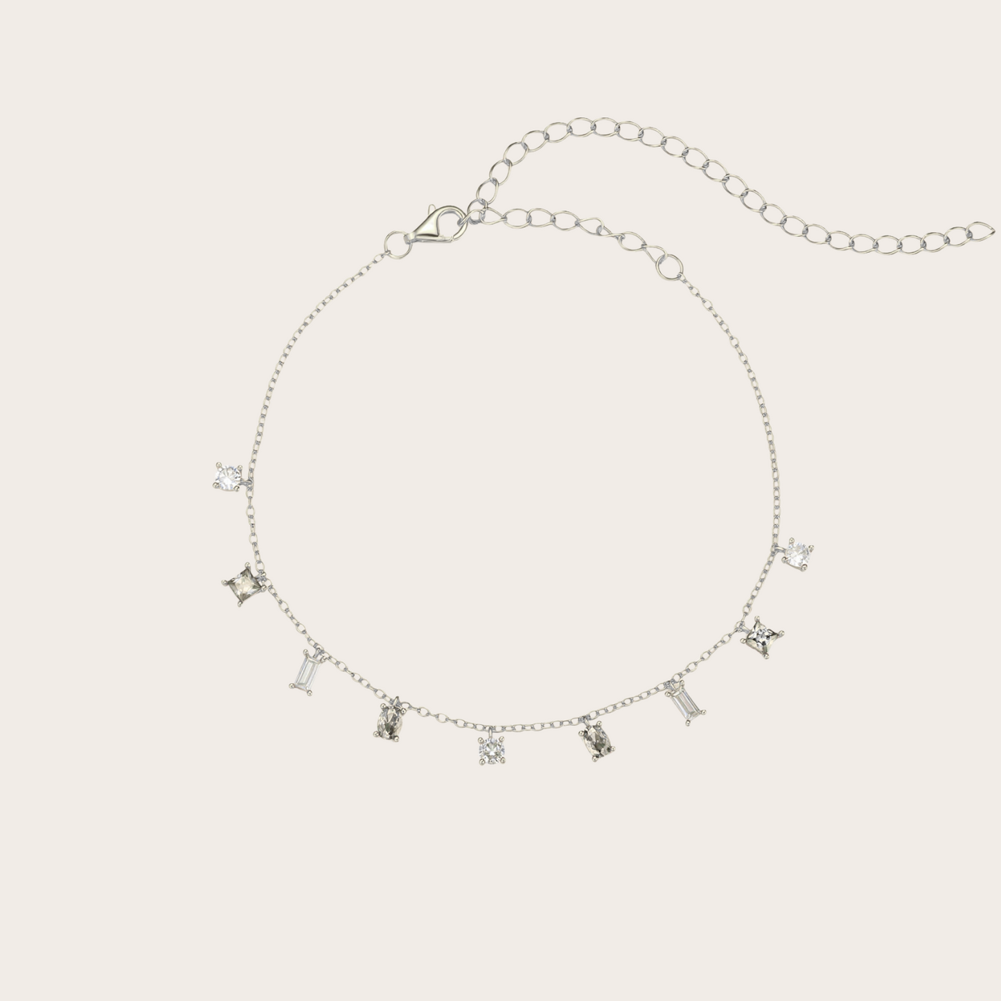 Bracciale Sparkle ARGENTO Trasparente