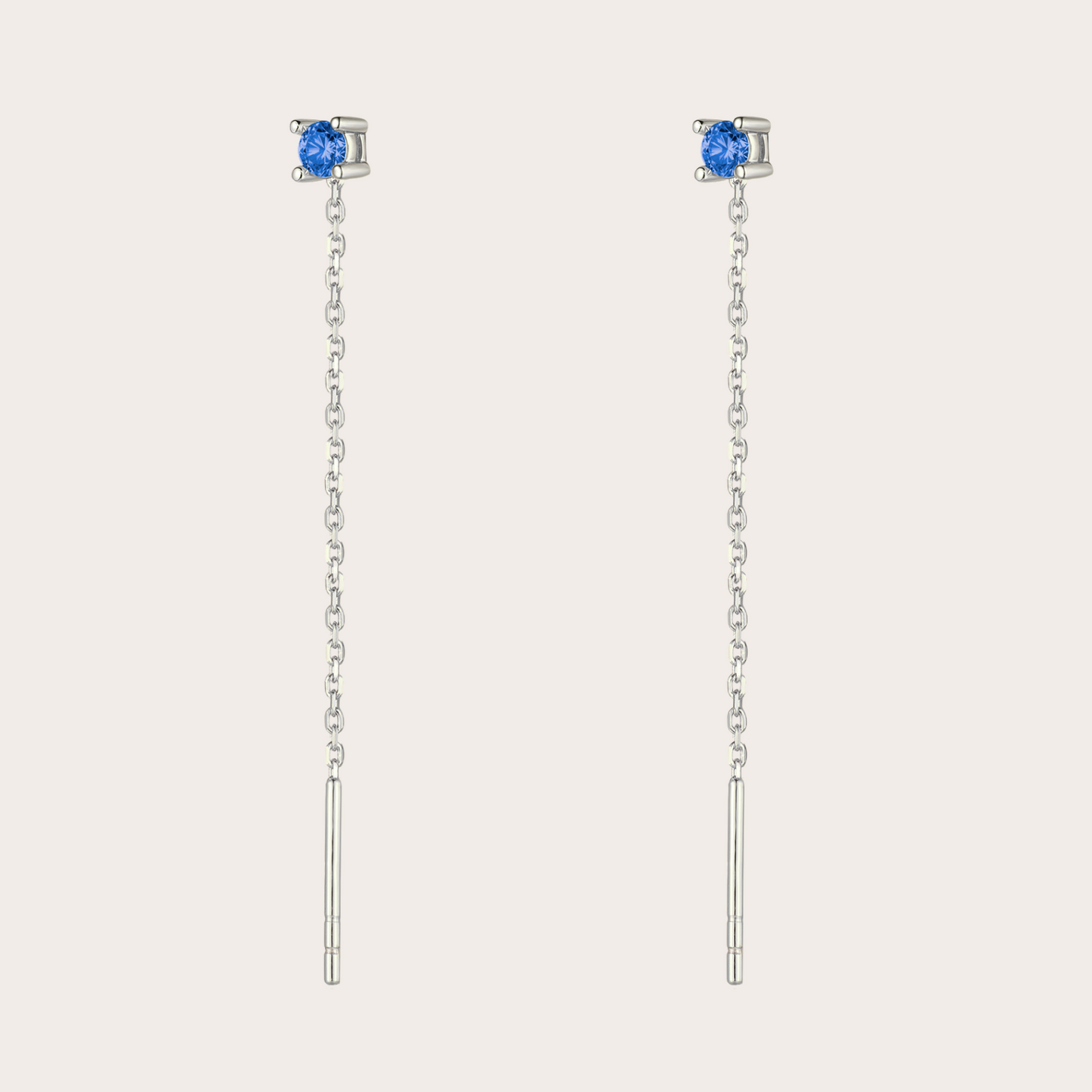 Orecchini Dreamy ARGENTO blu pastello