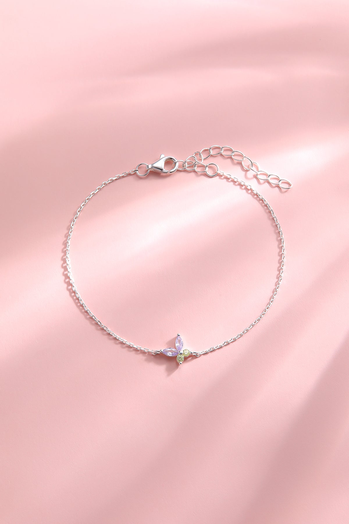 Bracciale Fairy ARGENTO fucsia