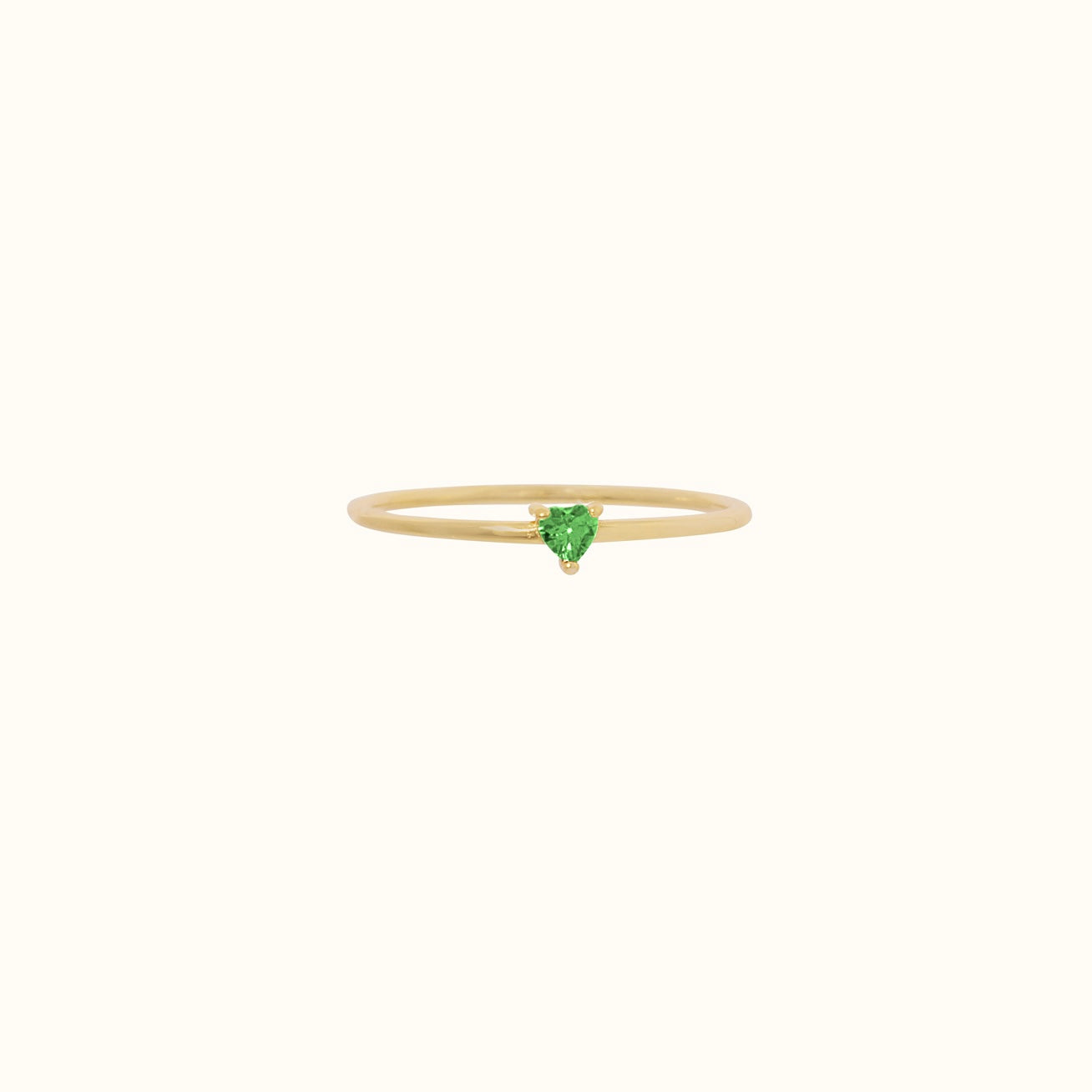 Anello Heartily ORO verde