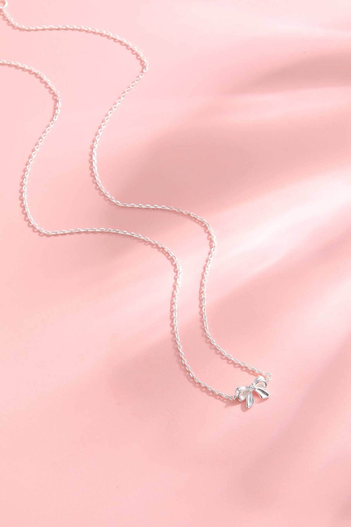 Collana Fiocco ARGENTO