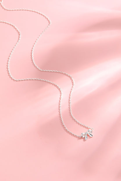 Collana Fiocco ARGENTO