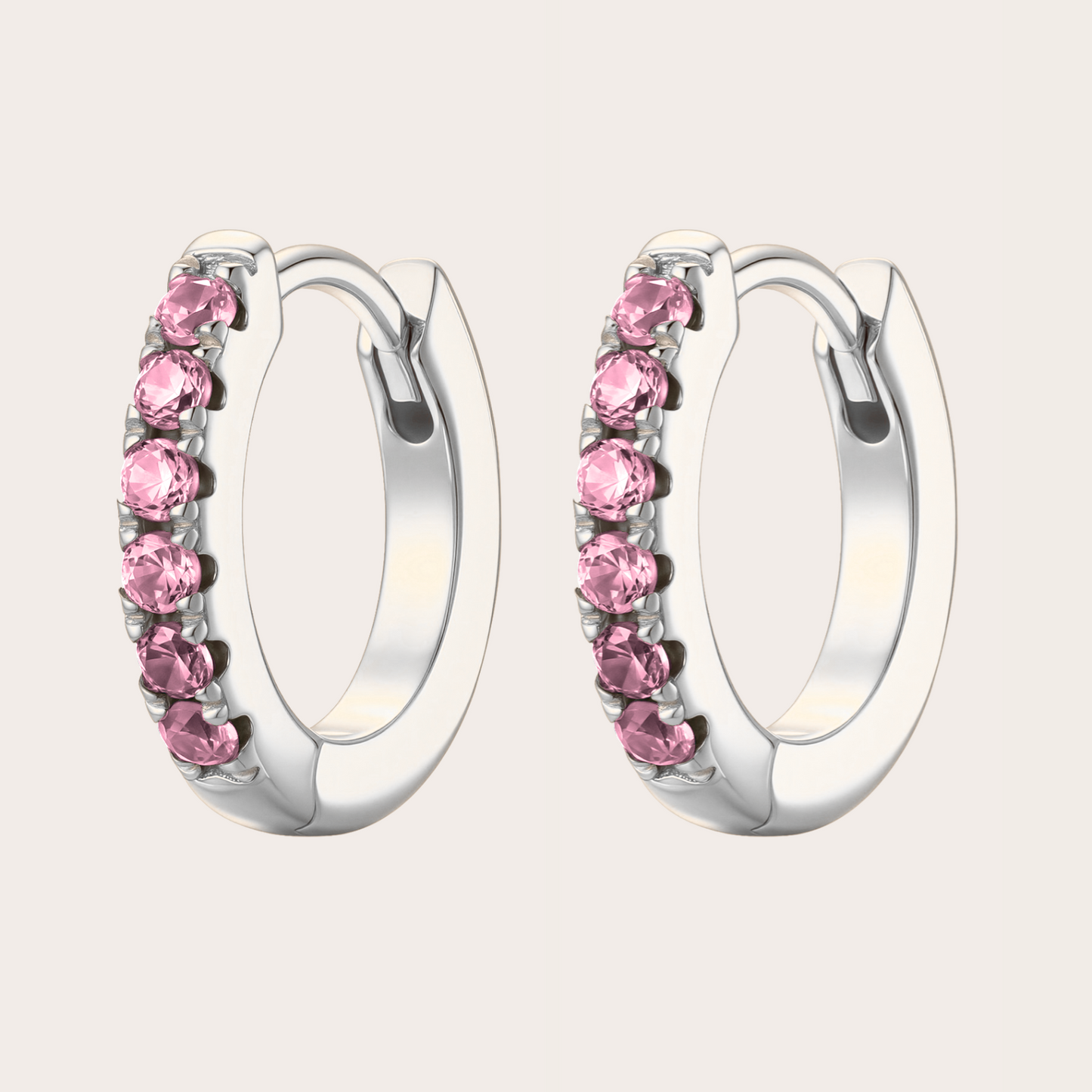 Hoops Infinity ARGENTO rosa