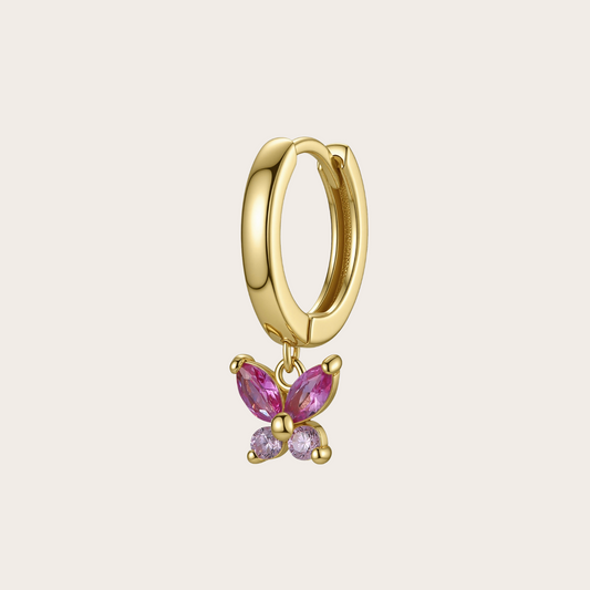 Hoops Fairy ORO rosa e fucsia