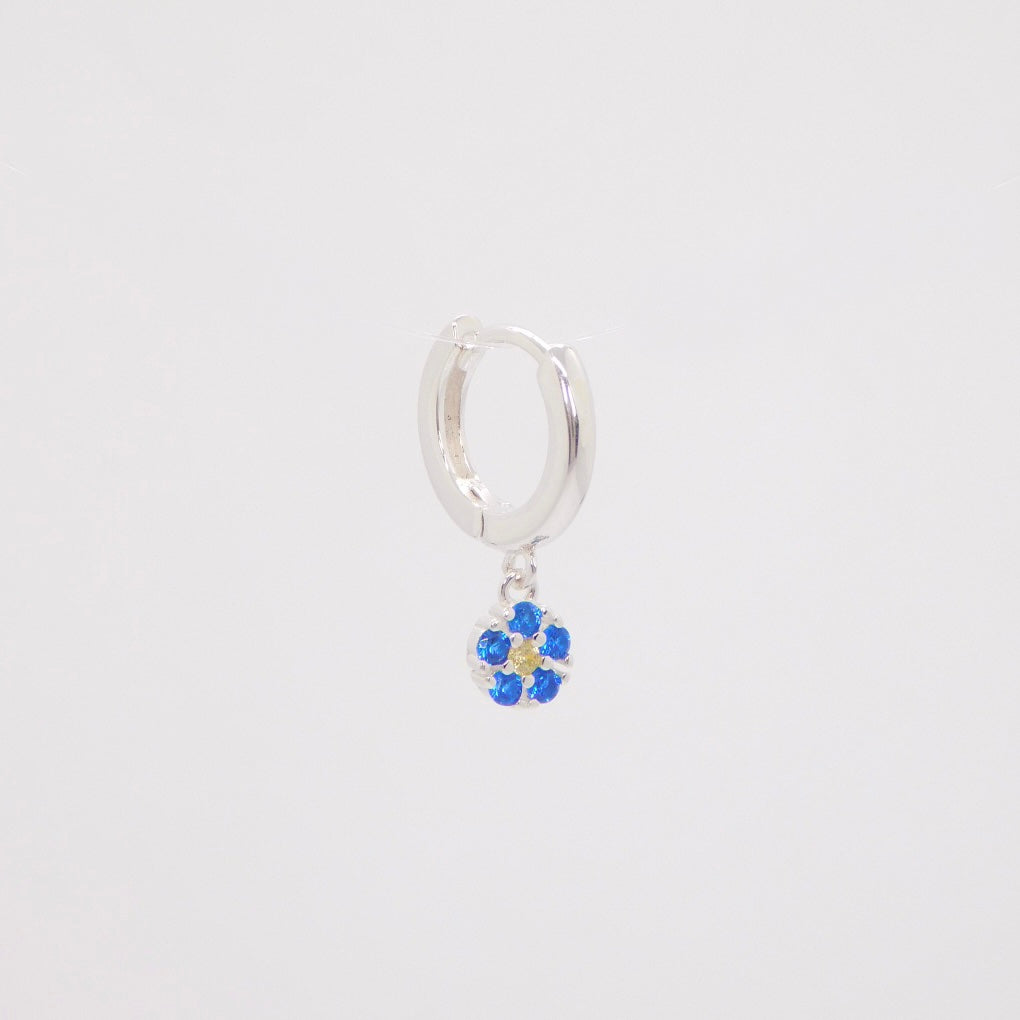 Hoops Daisy ARGENTO blu (PREORDINE)