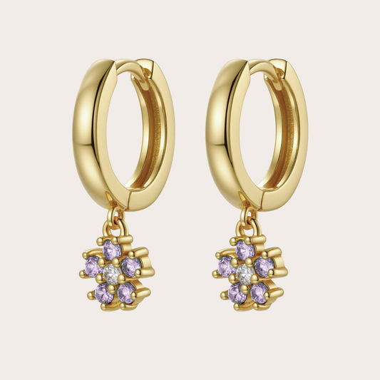 Hoops Daisy ORO lilla