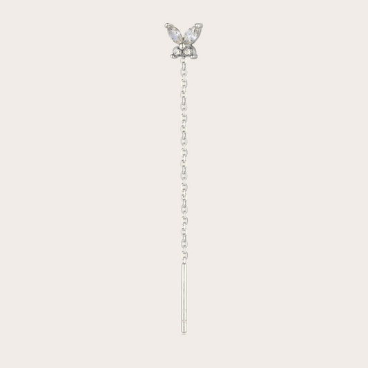 Orecchini Catenina Fairy ARGENTO Trasparente
