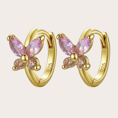 Orecchini a Cerchio Fairy ORO rosa e rame