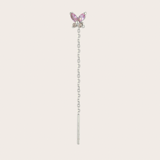 Orecchini Catenina Fairy ARGENTO rosa e rame