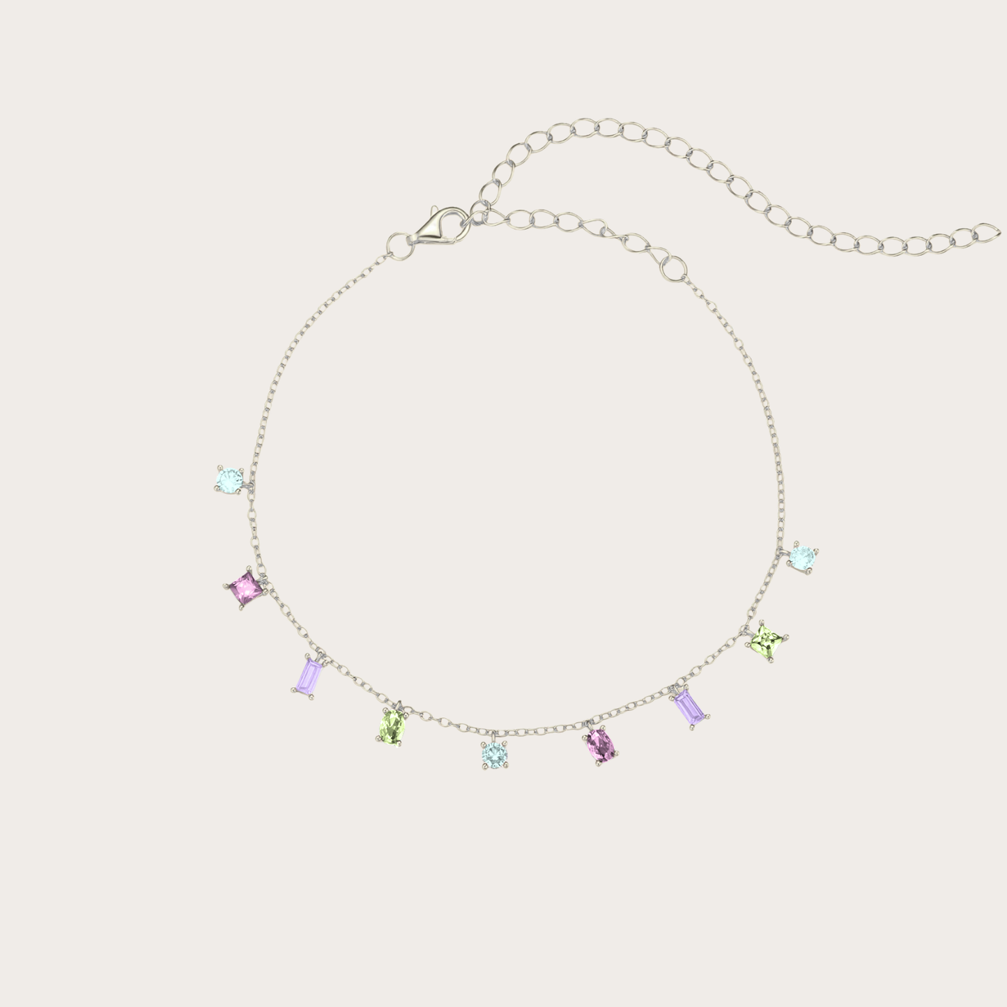Bracciale Sparkle ARGENTO Pastello