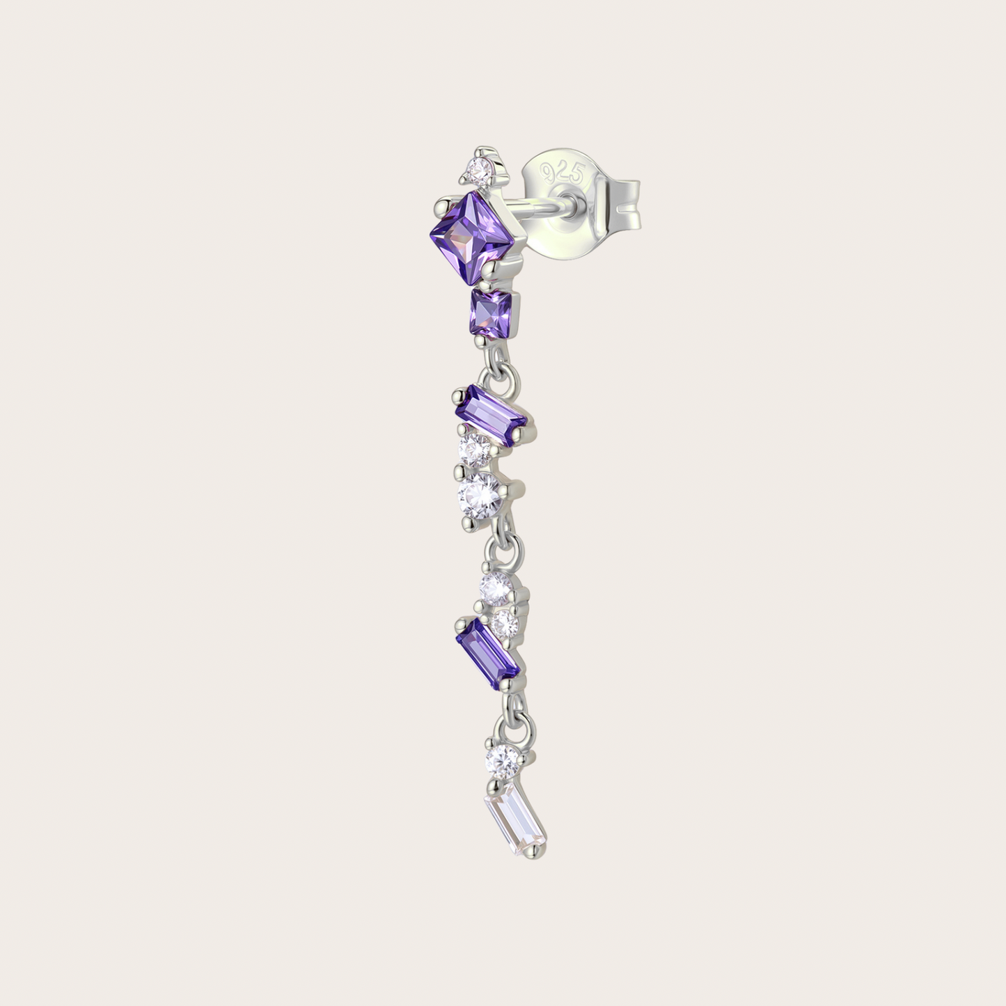 Orecchini Sparkle ARGENTO Lilla