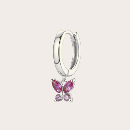 Hoops Fairy ARGENTO fucsia