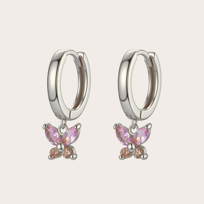 Hoops Fairy ARGENTO rosa e rame