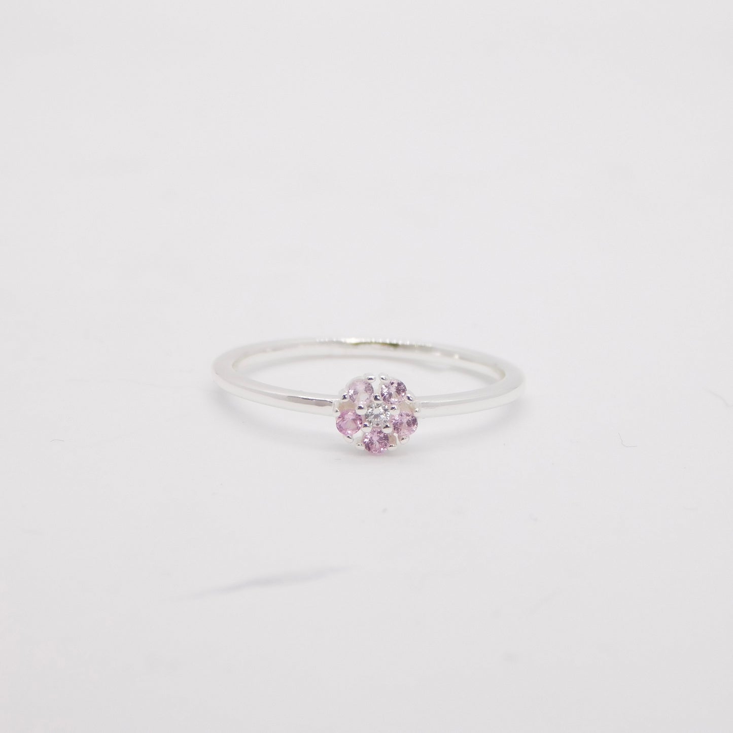 Anello Daisy ARGENTO rosa (PREORDINE)