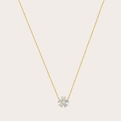 Collana Daisy ORO trasparente