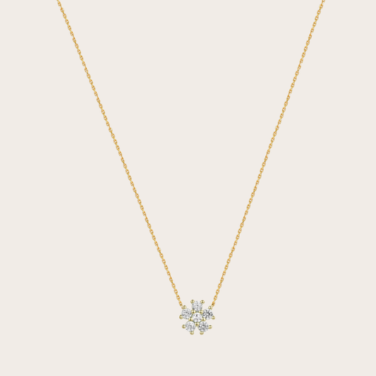 Collana Daisy ORO trasparente