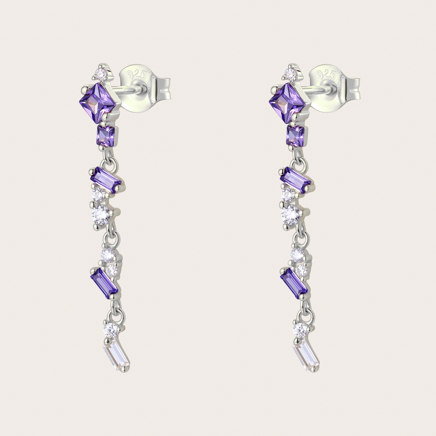 Orecchini Sparkle ARGENTO Lilla