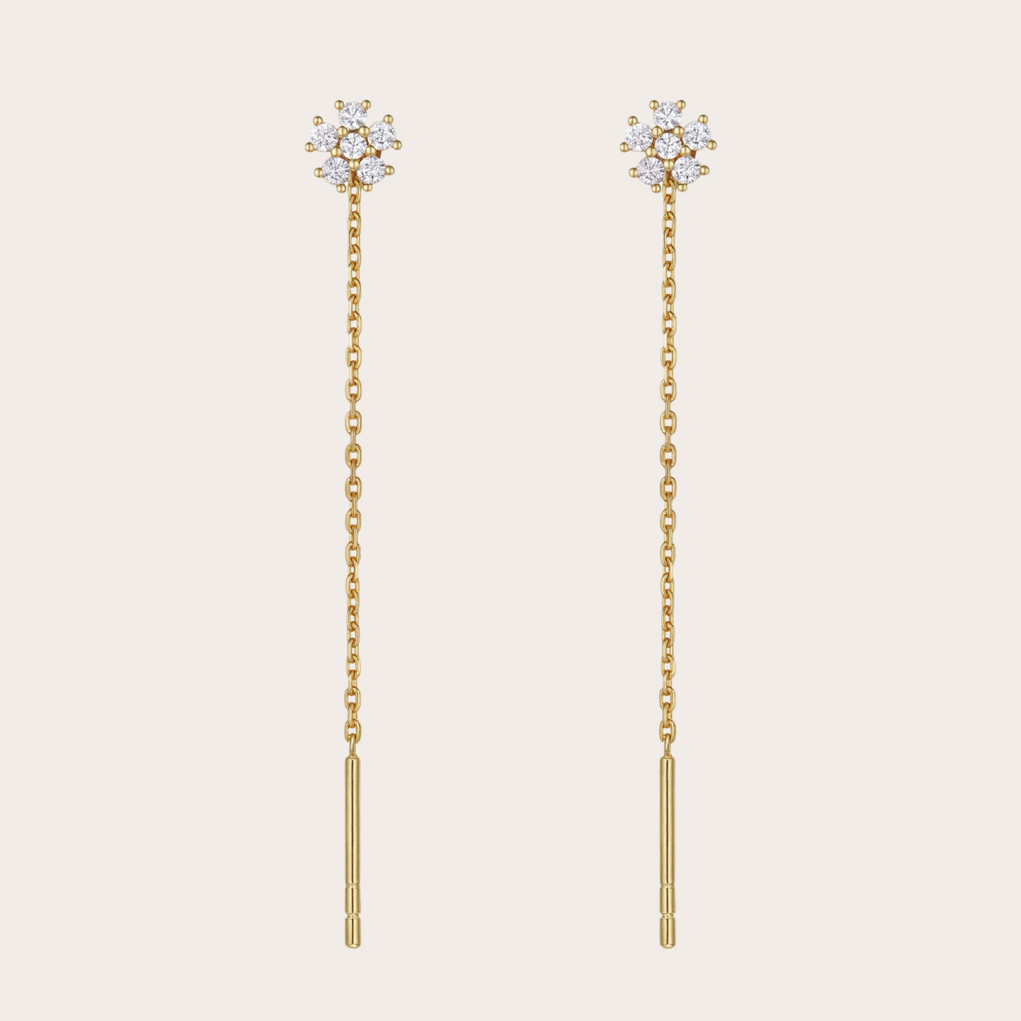 Catenina Daisy ORO Trasparente