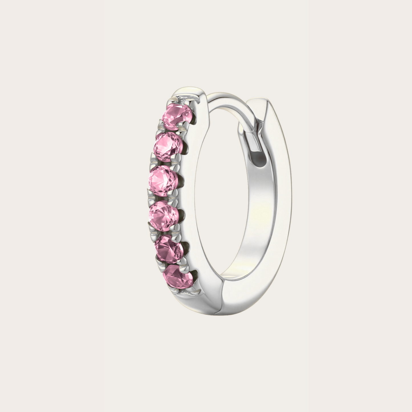 Hoops Infinity ARGENTO rosa chiaro
