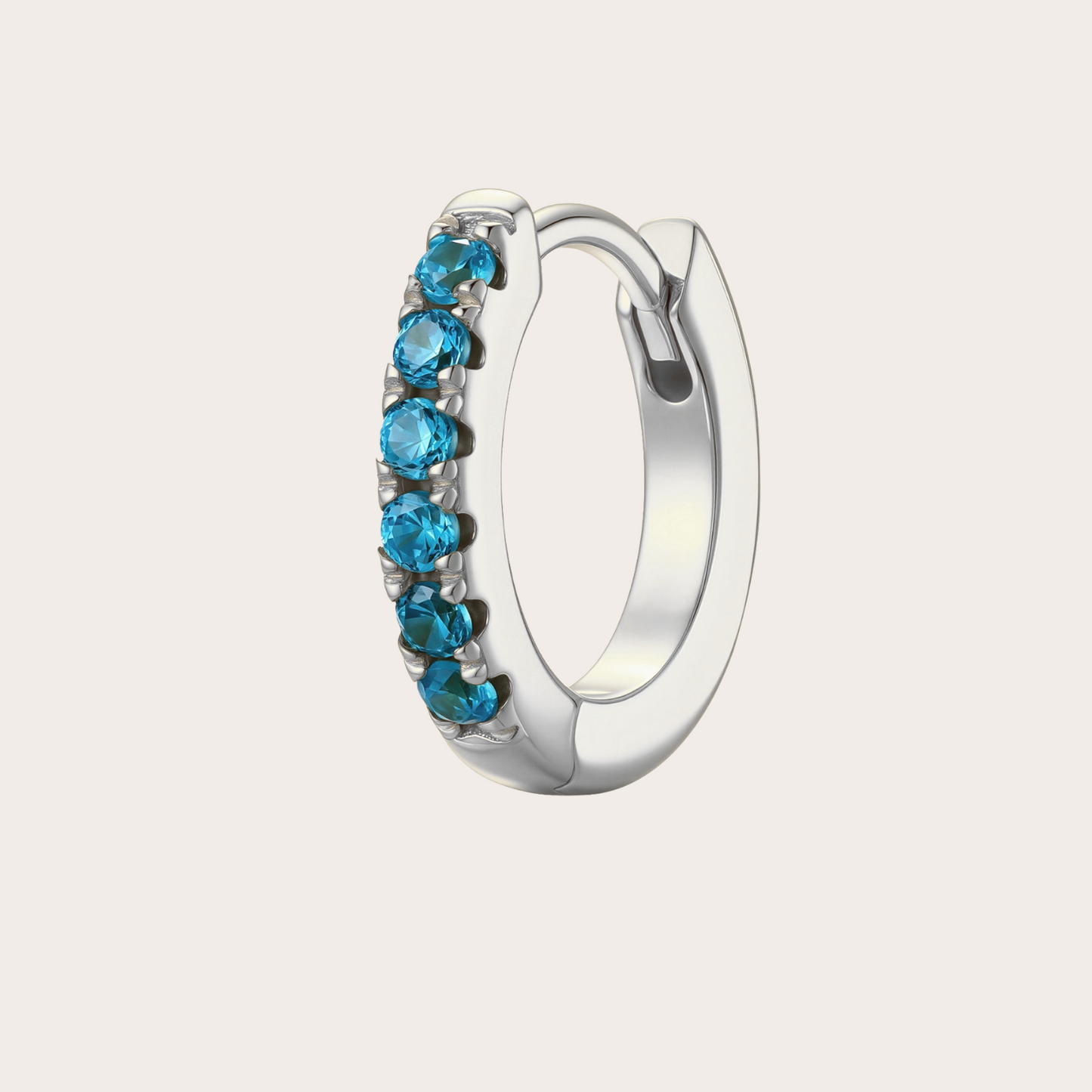 Hoops Infinity ARGENTO topazio