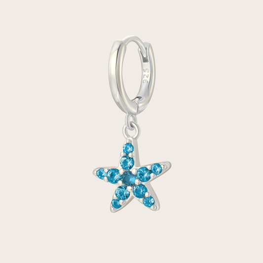 Hoops Wavy Argento Azzurri