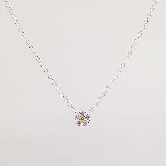 Collana Daisy ARGENTO bianca