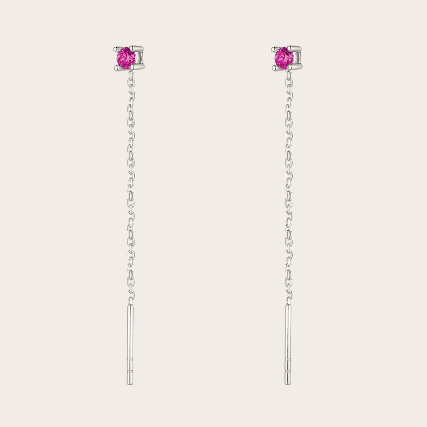 Orecchini Dreamy ARGENTO fucsia