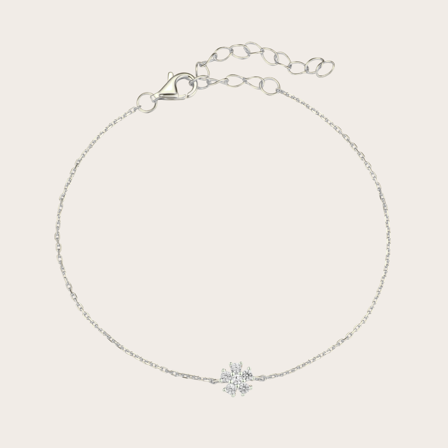 Bracciale Daisy ARGENTO Trasparente