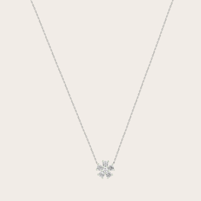 Collana Daisy ARGENTO Trasparente