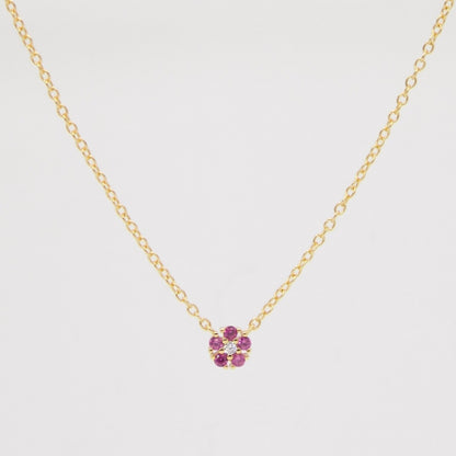 Collana Daisy ORO fucsia