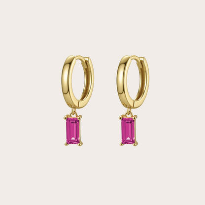 Hoops Stormy ORO fucsia