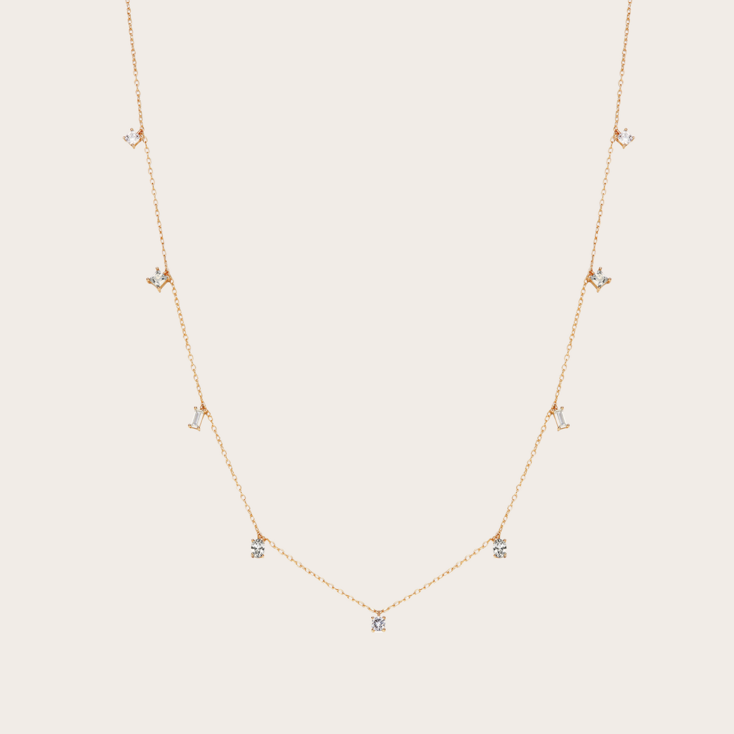 Collana Sparkle ORO trasparente