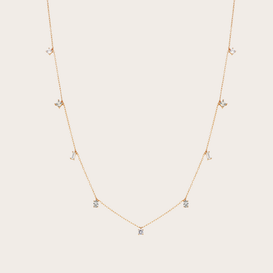 Collana Sparkle ORO trasparente