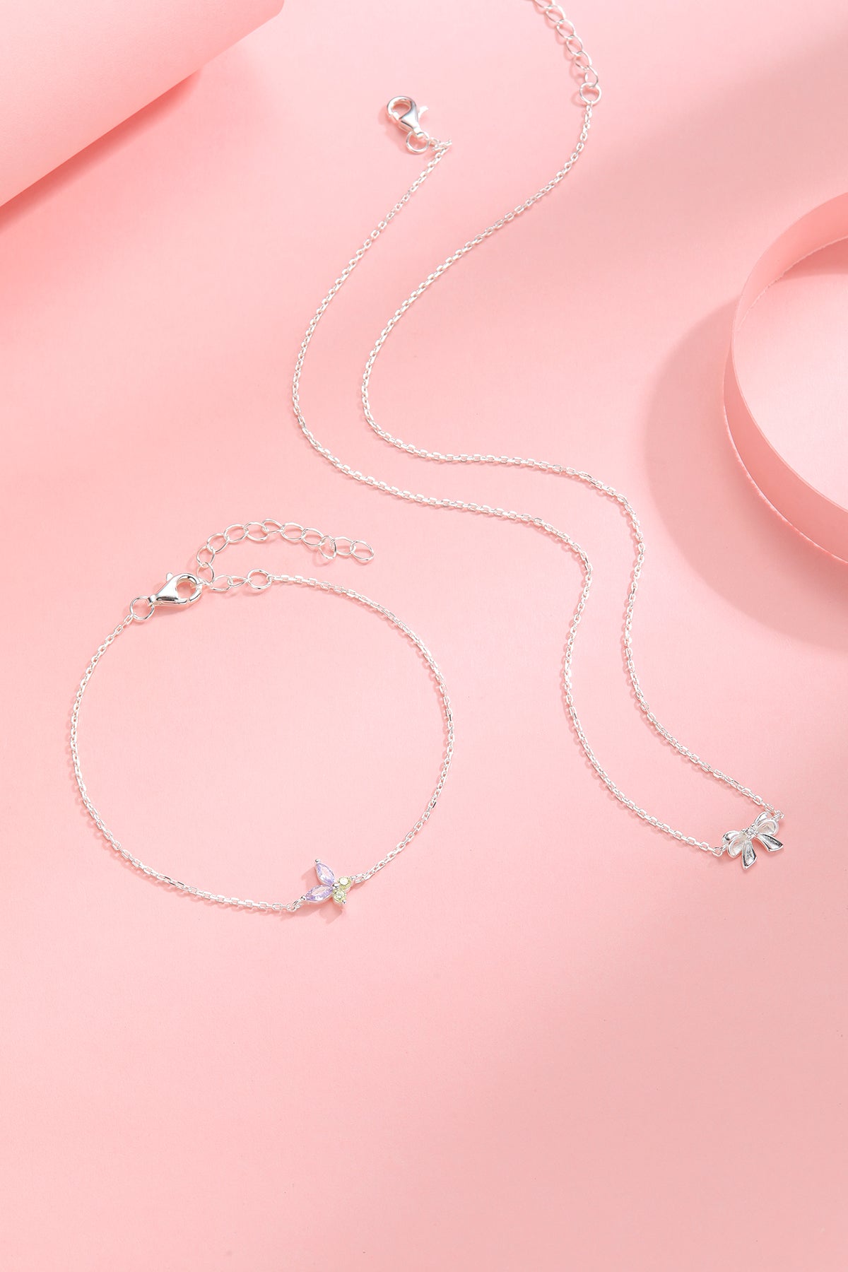 Collana Fiocco ARGENTO
