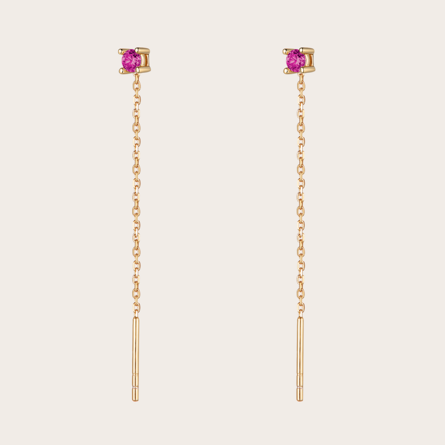 Orecchini Dreamy ORO fucsia