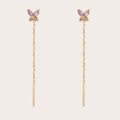 Orecchini Catenina Fairy ORO rosa e rame