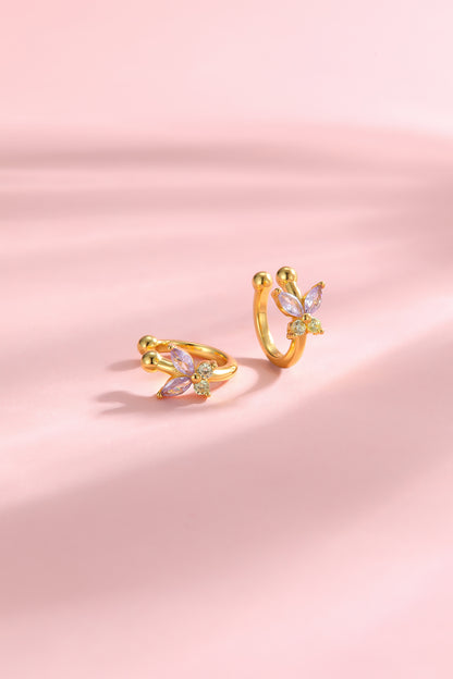 Ear cuff Fairy ORO trasparente