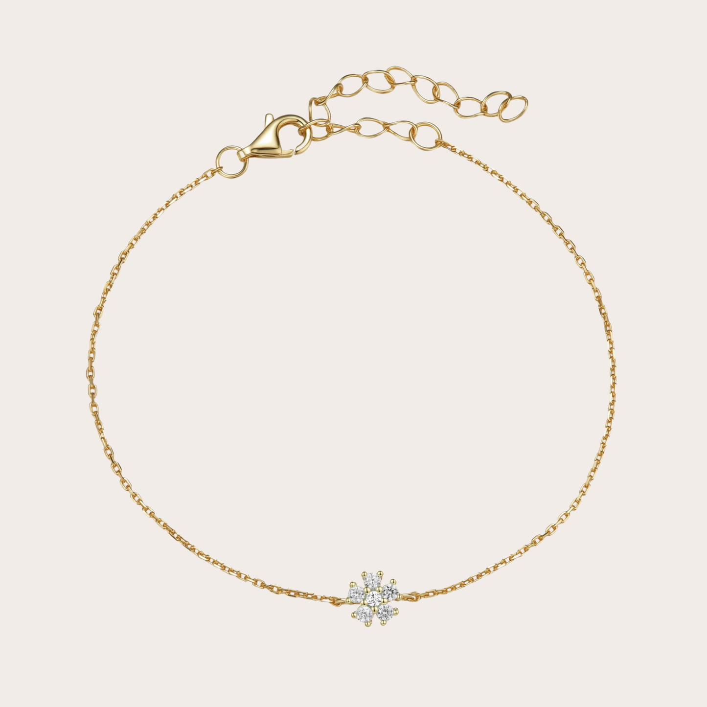 Bracciale Daisy ORO Trasparente