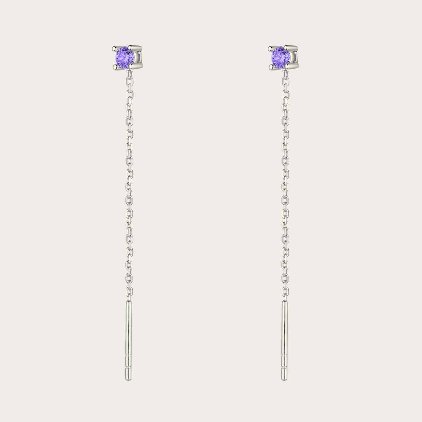 Orecchini Dreamy ARGENTO viola
