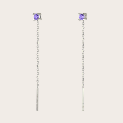 Orecchini Dreamy ARGENTO viola