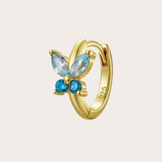 Orecchini a Cerchio Fairy ORO azzurro