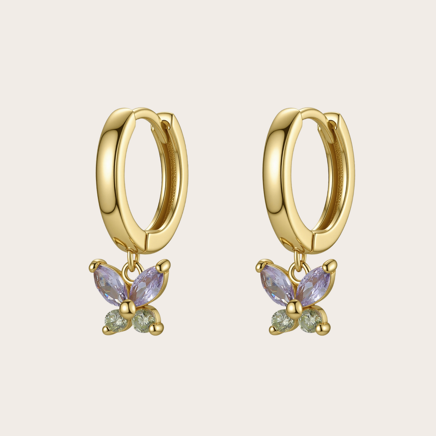 Hoops Fairy ORO Lilla e verde mela