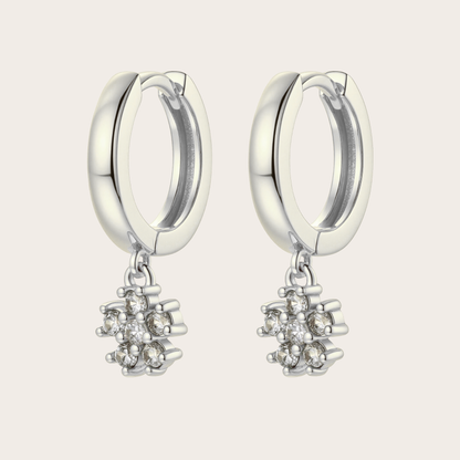 Hoops Daisy ARGENTO bianco