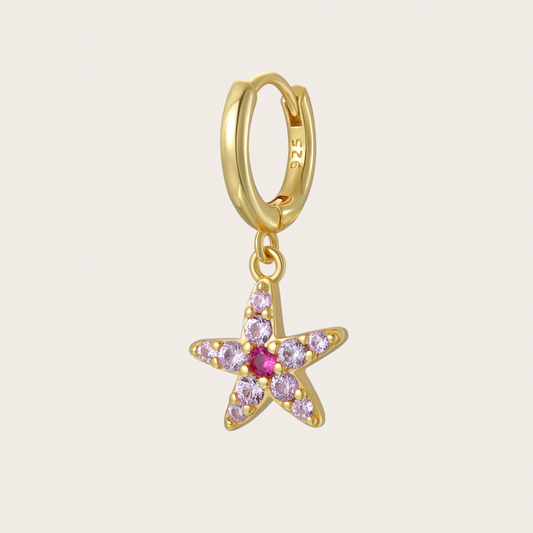 Hoops Wavy Oro Rosa