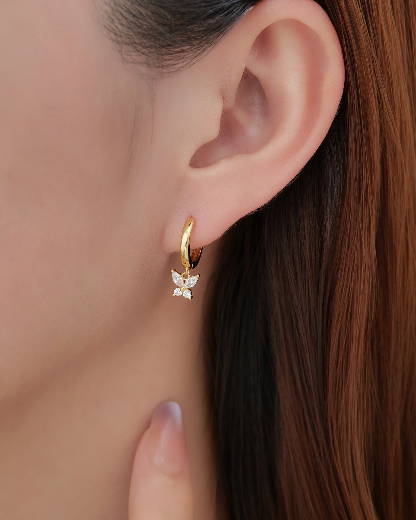 Hoops Fairy ARGENTO trasparente