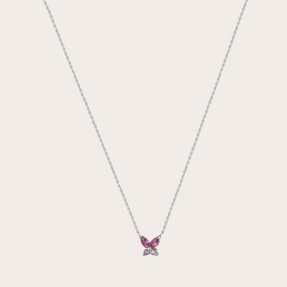 Collana Fairy ARGENTO Rosa