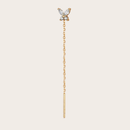 Orecchini Catenina Fairy ORO trasparente